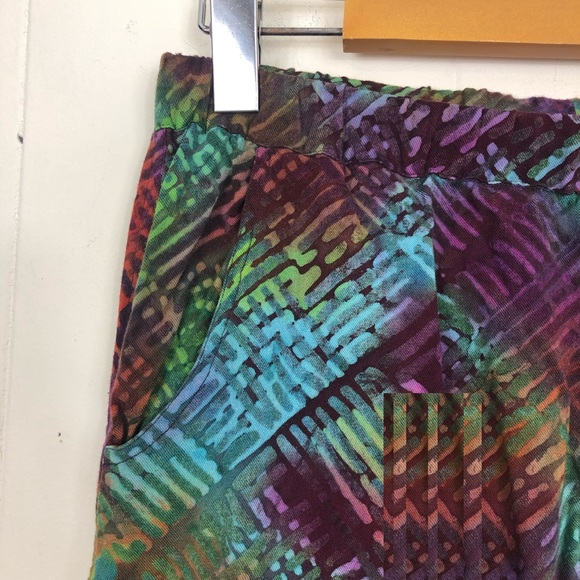 Winter Sun Colourful Bohemian Pants Sz S - Picture 5 of 11